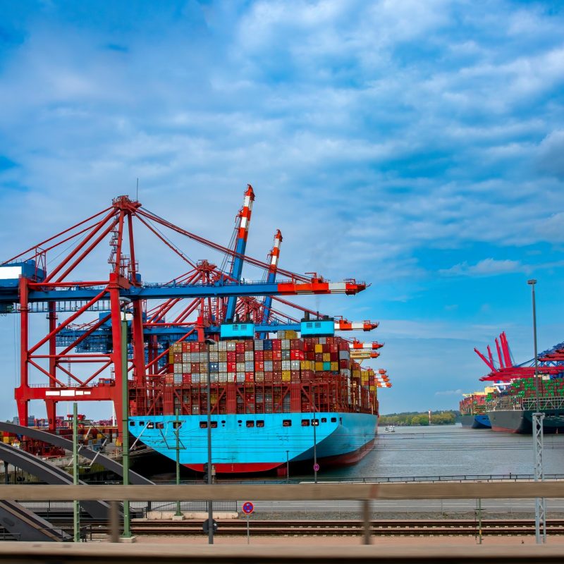 cargo sea port